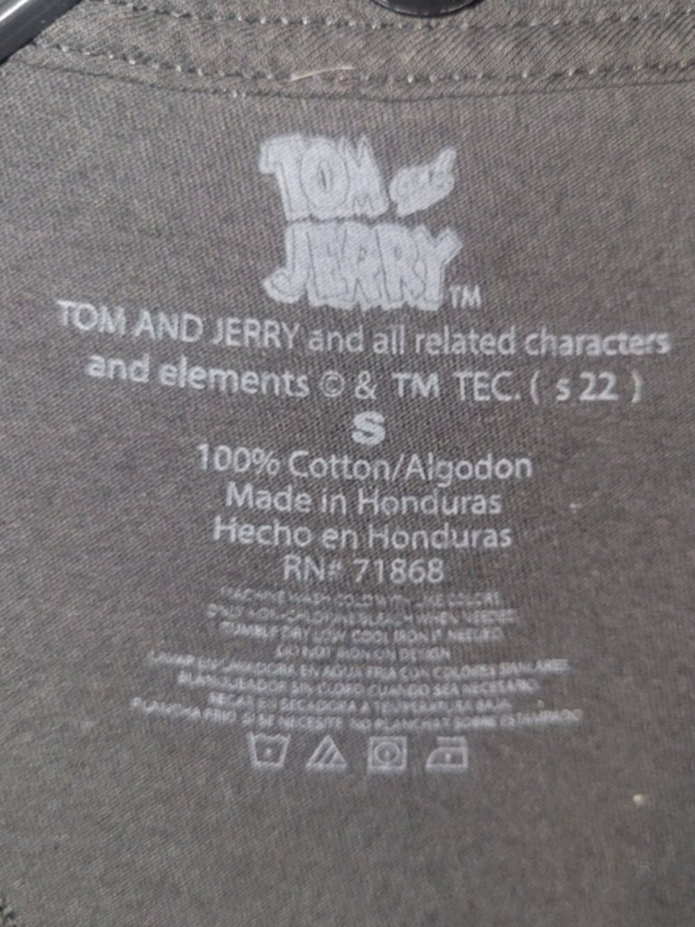 Tom and Jerry Small Tshirt - Picture 3 of 3